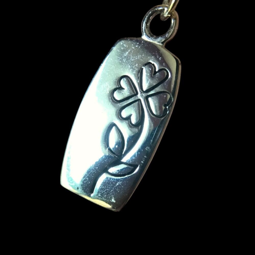S925 stamped "If daughters were flowers I'd pick you" mother's necklace